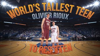 Worlds tallest teen Gators 7foot9 Olivier Rioux to redshirt [upl. by Nace]