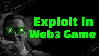 Exploit in Play to Earn Game  How I found Exploit in Web3 Game [upl. by Scherman313]