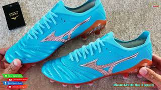 Mizuno Morelia Neo 3 Beta Azure Blue World Cup 2022  Review 2023 EP4 12 [upl. by Nanoc]