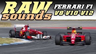 RAW sounds  Ferrari F2007 F2002 2006 248 F150 F2008 F2003 ga F191 643 [upl. by Edik935]