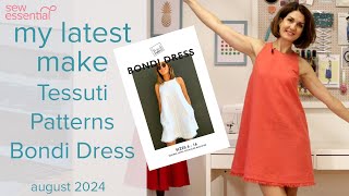 My Latest Make  Tessuti Patterns Bondi Dress [upl. by Diannne732]