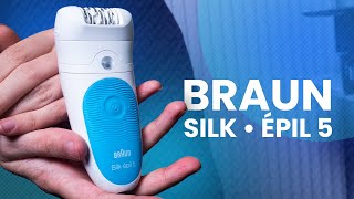 Braun SilkÉpil 5  Des accessoires pour débutantes à un prix abordable TEST [upl. by Dickman]