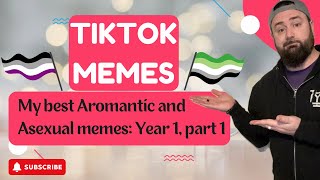 Aromantic and Asexual TikTok Compilation Memes from my first year on TikTok part 1 [upl. by Irpak]