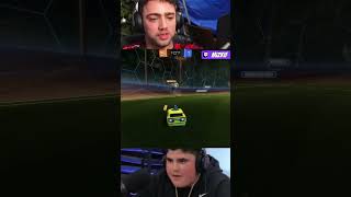 Mizkif and BIG JUSTICE score a goal in ROCKET LEAGUE [upl. by Menashem720]