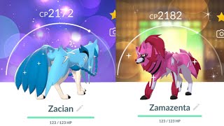 😲Omg 2022 Go Fest Shiny zacian amp Shiny Zamazenta in pokemon go [upl. by Alpheus26]