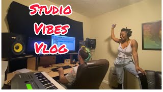 Studio vibes vlog Shonda whoisshonda and MASARTFILMS [upl. by Pedrick516]