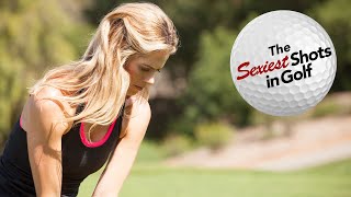 Anna Rawson Shows You How to Hit a Checked Wedge Shot  Sexiest Shots in Golf  Golf Digest [upl. by Onoitna]