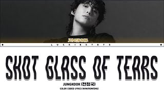 Jung Kook 정국 Shot Glass Of Tears Lyrics [upl. by Eillac]