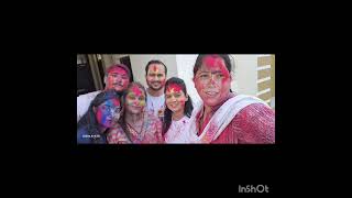 Holi special mere bacho ki Saat m Holi 🥰🥰❤️❤️😘😘 [upl. by Stouffer]