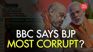 Did A BBC Survey Name BJP As Most Corrupt Party In The World [upl. by Odlauso]