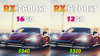 RX 7600 XT vs RX 6700 XT  Test in 7 Games Max setting [upl. by Howlyn]