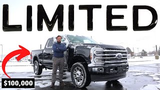 2024 Ford F350 Limited A Luxury Truck For The Rich And Famous [upl. by Aura]