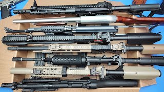 Box of Toys Reloading Airsoft Military Rifles amp Gun Airsoft Weapons  Assault Rifles and Guns [upl. by Hughett]