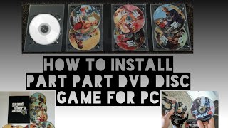 How to install part part dvd disc game for pc  2020 [upl. by Adnek]