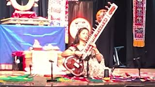 Sitar InstrumentalAnnamacharya KeethanaSreemannarayanaRaaga BowliAdi Thaala By Tulasi Sunitha [upl. by Gunzburg]