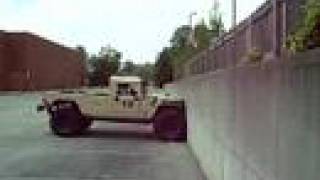 Humvee Climbing Vertical Wall 1 [upl. by Gerrilee732]