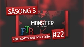 DualDGaming spelar FTB  Monster Modpack  S03 E22  Herr Softis Kan Inte Flyga [upl. by Klapp]