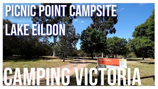 Picnic Point Campsite  Lake Eildon  Camping Victoria [upl. by Lectra]