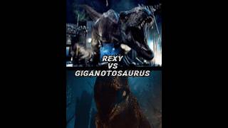 Rexy vs Giganotosaurus [upl. by Airehc]