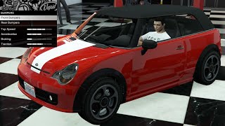 GTA 5  OG Vehicle Customization  Weeny Issi Mini Cooper Convertible [upl. by Kistner]