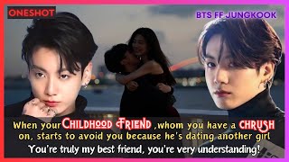 Jungkook FF When Your Childhood Friend Whom You Have a Crush On Starts to Avoid You BTS Oneshot [upl. by Ward]