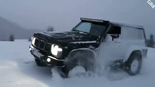 OFF ROAD  Nissan Patrol M57 BiTurbo Y60 30 Snow [upl. by Norihs]