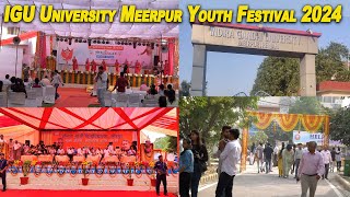 IGU University Meerpur Youth Festival 2024  Rewari Meerpur Universty  Meerpur Rewari [upl. by Omor731]