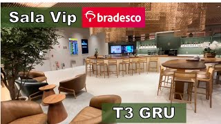 Nova Sala Vip Bradesco Guarulhos Terminal 3 [upl. by Lash]