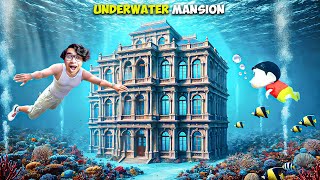 GTA V  Franklin Bought New Underwater Luxury Mansion  Professor Of Pc Gaming [upl. by Leeke]