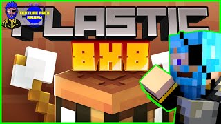 Daz Man Reviews The Plastic 8x8 Texture Pack In Minecraft Bedrock  Texture Pack Review [upl. by Nirat951]