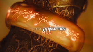 quotOne Ring to rule them allquot  Sauron edit  LOTR edit  Death is no moreslowededit 4k [upl. by Norret976]