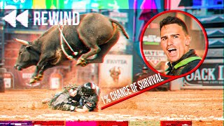 Rodeo Bull Riding Wrecks Worth Watching Again [upl. by Huntley532]