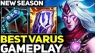 RANK 1 BEST VARUS IN NEW SEASON AMAZING GAMEPLAY  League of Legends [upl. by Naicad91]