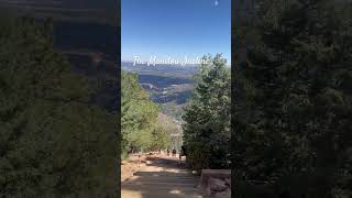 The Manitou Incline in Manitou Springs Colorado [upl. by Ximenez]