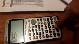 Calculatrice programmable casio topographie [upl. by Nonnairb937]