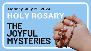 The Holy Rosary  Monday  The Joyful Mysteries [upl. by Michail]