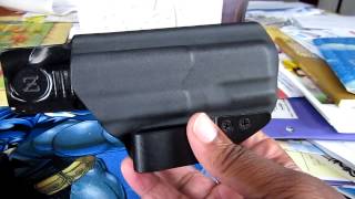 Glock 30 Gen 4 IWB Zorn Holster Review Appendix Carry Kydex [upl. by Nahshu]