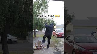 Pranking Package Thief JoeySalads funny funnyprank [upl. by Downes637]