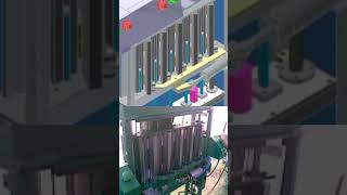 Autodesk Inventor Animation  Cylindrical Foam Drilling Machine machine 3dmodel 3danimation cad [upl. by Marve]