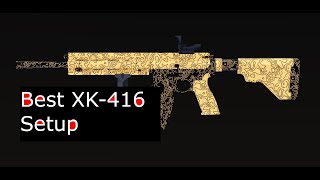 Best XK416 Setup  Bad Business Roblox [upl. by Ahsrat]