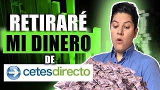 RETIRAR Dinero de Cetes Directo ¿Cuánto tarda ¿Venta anticipada de CETES [upl. by Elsilrac]