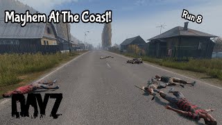 DayZ Official Chaos At Coastal Towns [upl. by Ecnarwal]