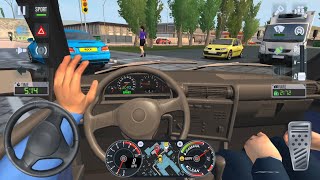 Taxi Sim 2020 🚖✨ E30 OLD CAR CRAZY UBER DRIVING  Car Games 3D Android iOS Gameplay [upl. by Nirat]