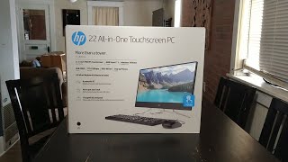 HP AllInOne PC Unboxing [upl. by Hoffmann703]