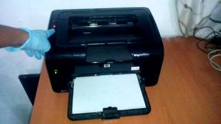 HP LaserJet P1102W [upl. by Figone599]