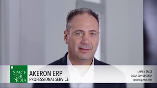 Akeron ERP Professional Service  intervista a Simone Bartalesi  Space For Pedia [upl. by Ertsevlis]