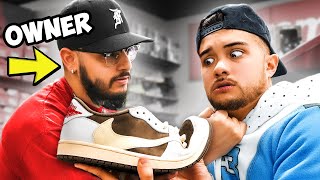 Creasing Sneakers In Sneaker Stores [upl. by Genesa]