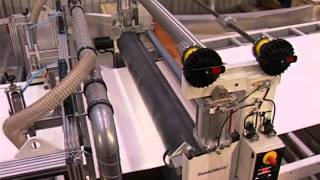 Kraus Maffei Berstorff PVC Sheet Line with Co Extrusion [upl. by Ninos]