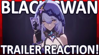 So Trippy amp Mysterious Black Swan Trailer Reaction  Honkai Star Rail [upl. by Yarw]