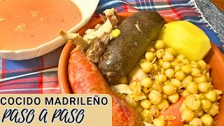 APRENDE A COCINAR el MEJOR cocido madrileño FÁCIL Y SABROSO [upl. by Zaneski302]